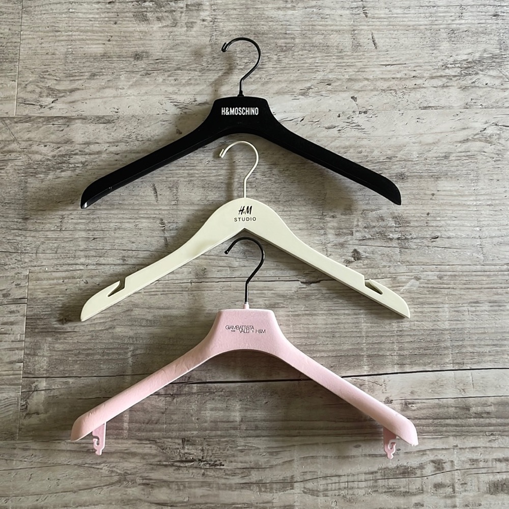 H&M and other designers hangers